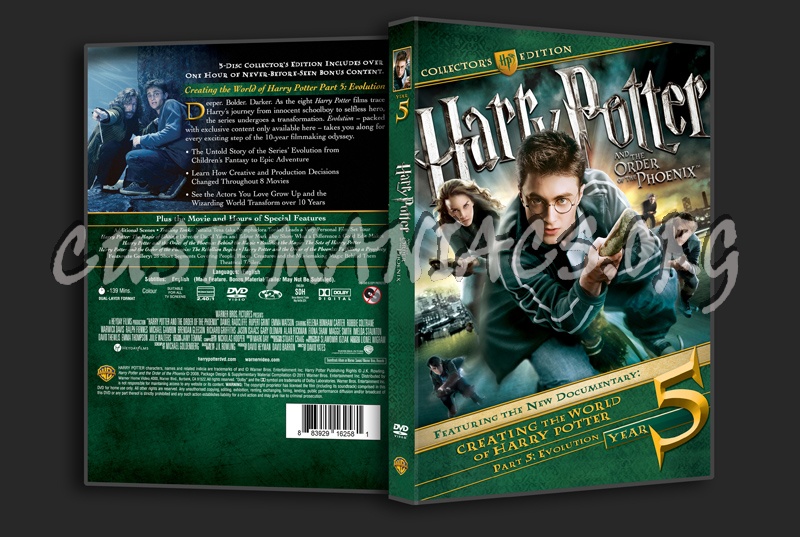 Harry Potter and the Order of the Phoenix Collector's Edition dvd cover