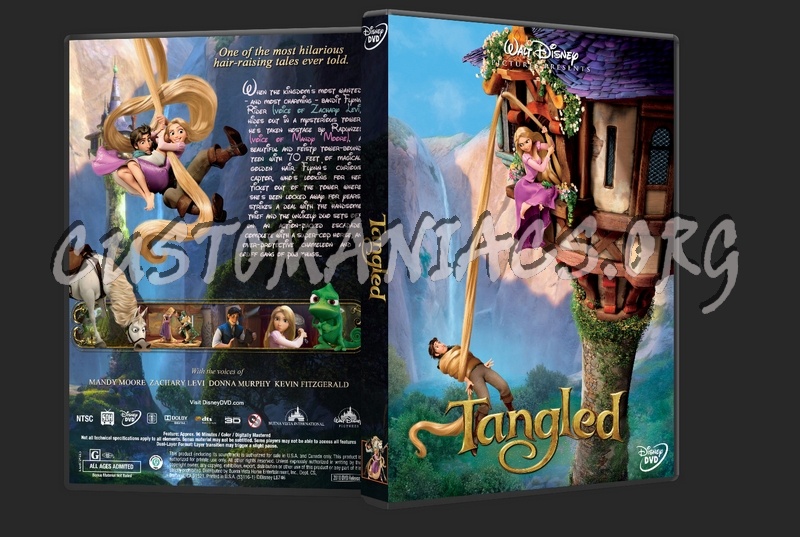 Tangled dvd cover
