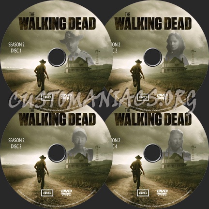 The Walking Dead - Season 2 dvd label