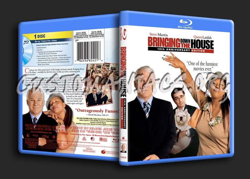 Bringing Down the House blu-ray cover
