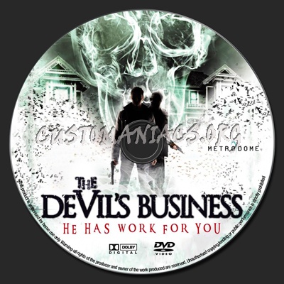 The Devil's Business dvd label