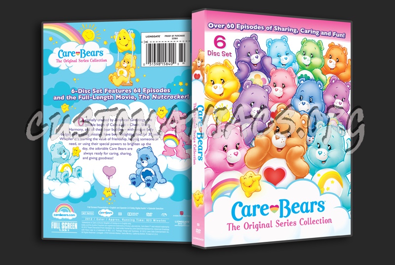 Care Bears The Original Series Collection dvd cover