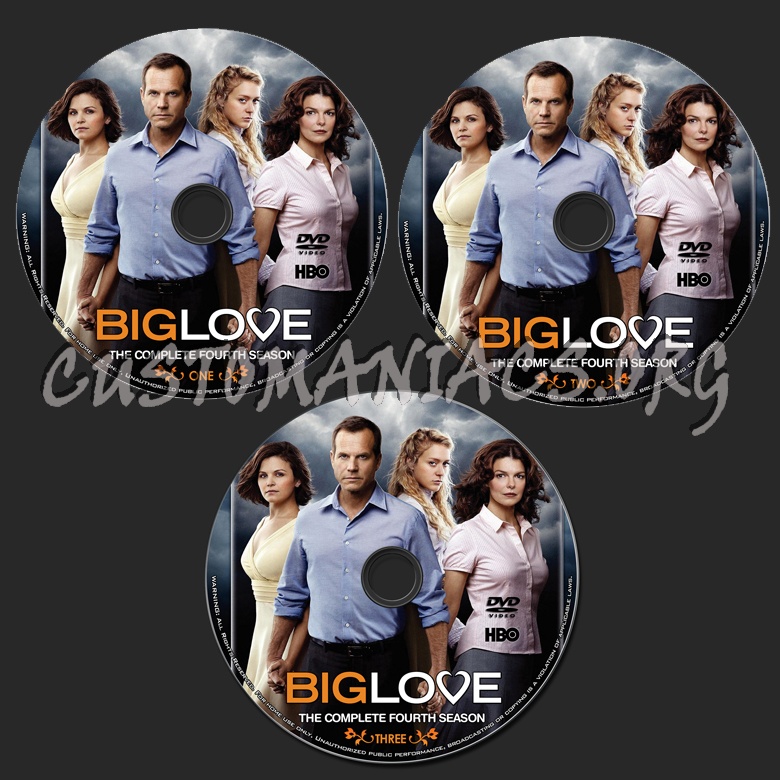 Big Love - Season 4 dvd label