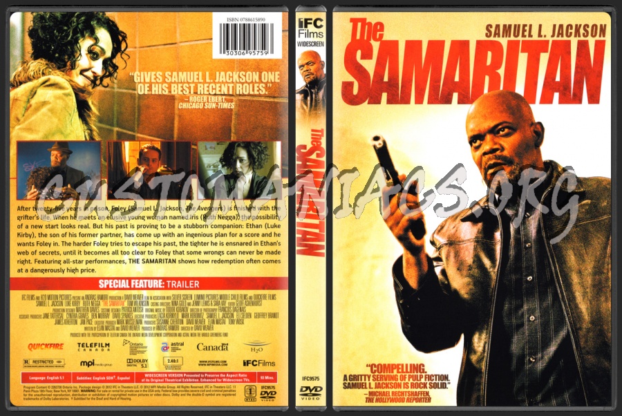 The Samaritan dvd cover