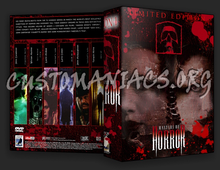 Masters Of Horror: Season 1 dvd cover - DVD Covers & Labels by  Customaniacs, id: 30716 free download highres dvd cover