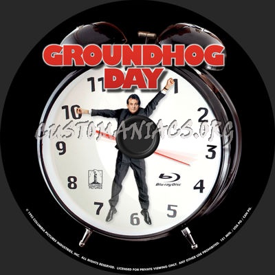 Groundhog Day blu-ray label