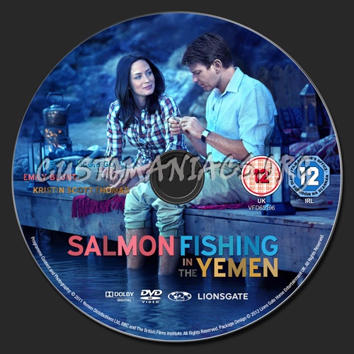 Salmon Fishing in the Yemen dvd label