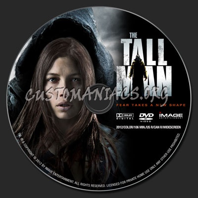 The Tall Man dvd label