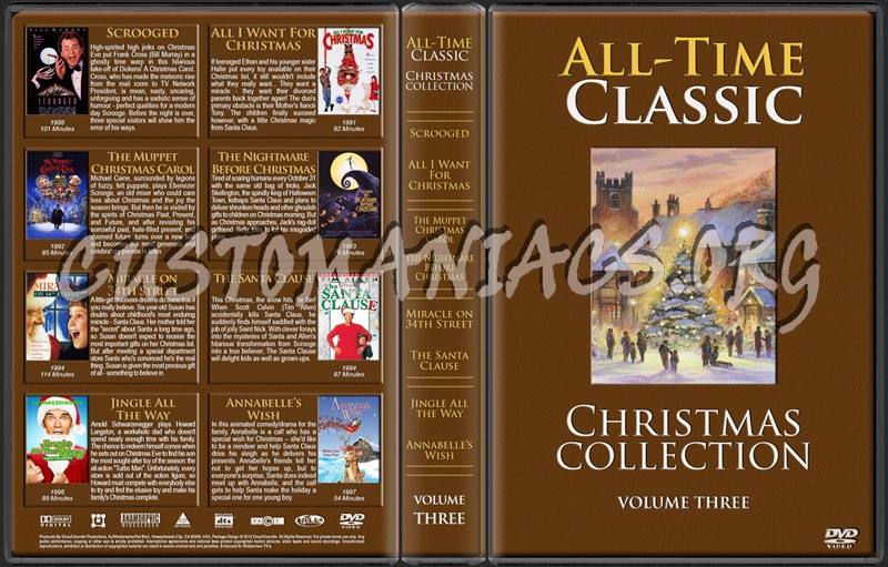 Classic Christmas Collection Volume 3 dvd cover