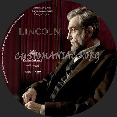 Lincoln dvd label