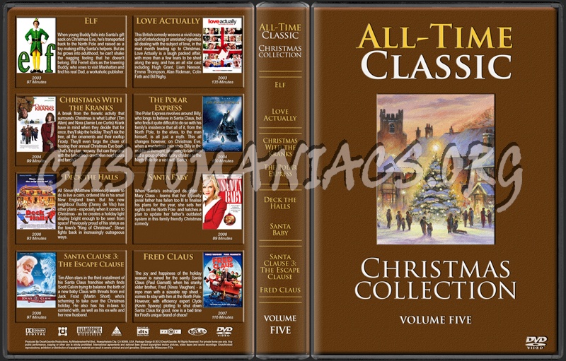 Classic Christmas Collection Volume 5 dvd cover
