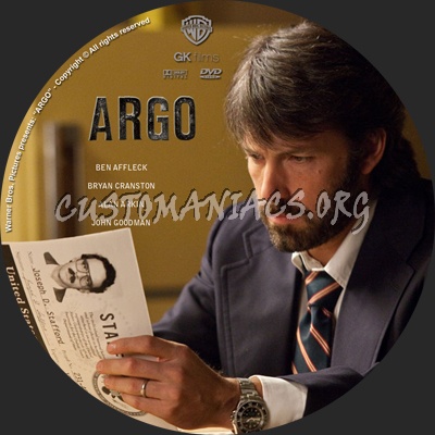 Argo dvd label