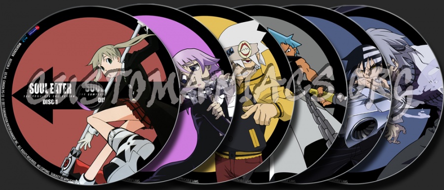 Soul Eater Complete Collection blu-ray label