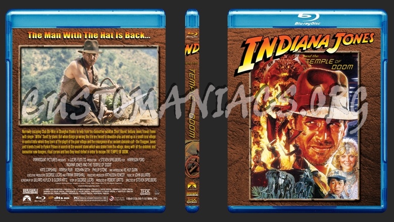 The Indiana Jones Complete Collection blu-ray cover