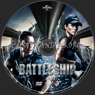 Battleship dvd label