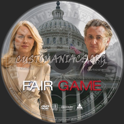 Fair Game dvd label