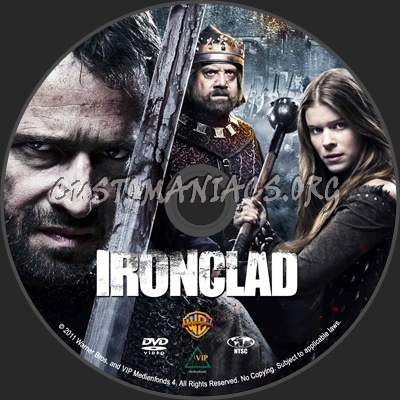 Ironclad dvd label