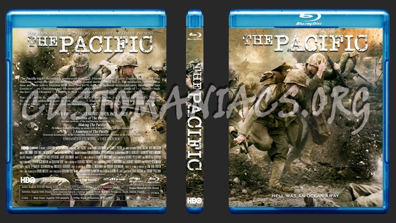 The Pacific blu-ray cover