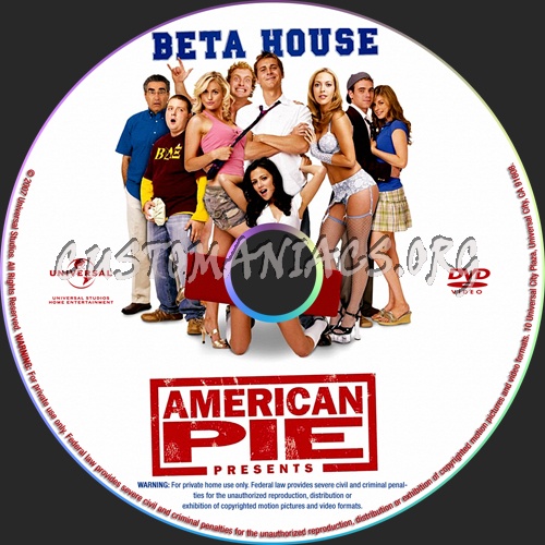 American Pie Beta House dvd label