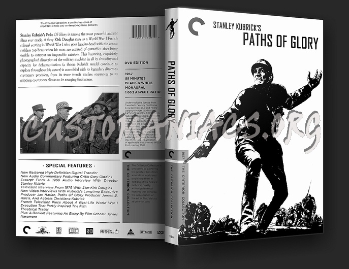 538 - Paths of Glory dvd cover