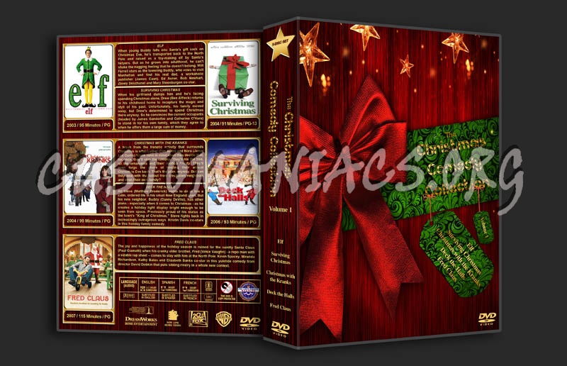 The Christmas Comedy Collection dvd cover