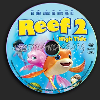The Reef 2 - High Tide dvd label - DVD Covers & Labels by 