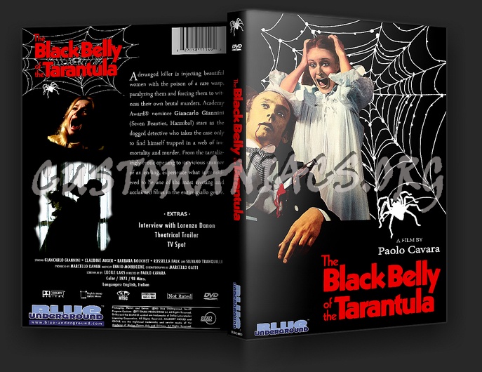 The Black Belly of the Tarantula dvd cover