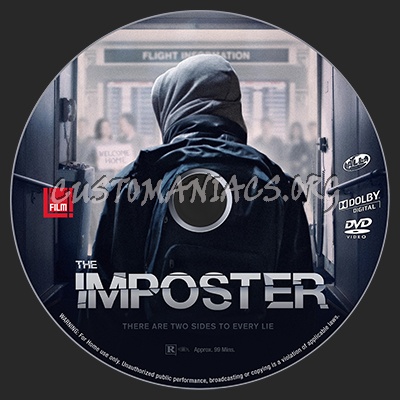 The Imposter dvd label