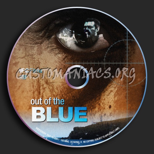Out Of The Blue dvd label