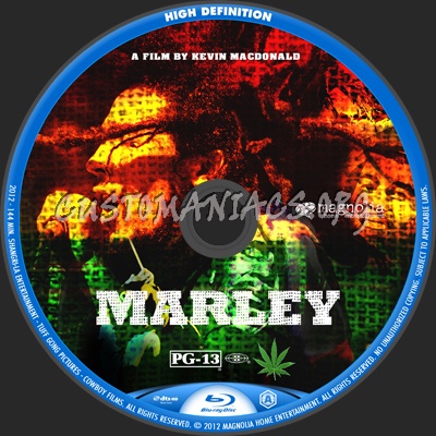 Marley blu-ray label