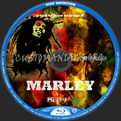 Marley blu-ray label