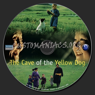 The Cave Of The Yellow Dog (2005) blu-ray label