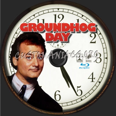 Groundhog Day blu-ray label
