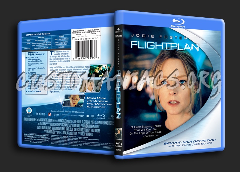 Flightplan blu-ray cover