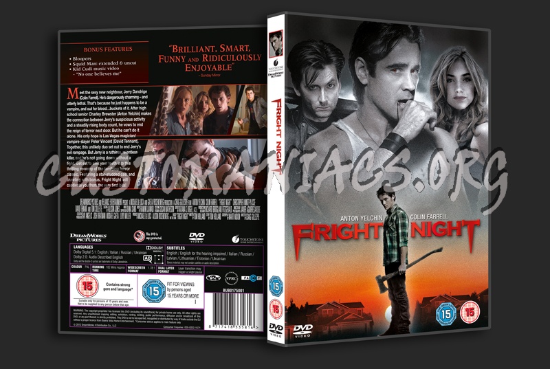 Fright Night dvd cover