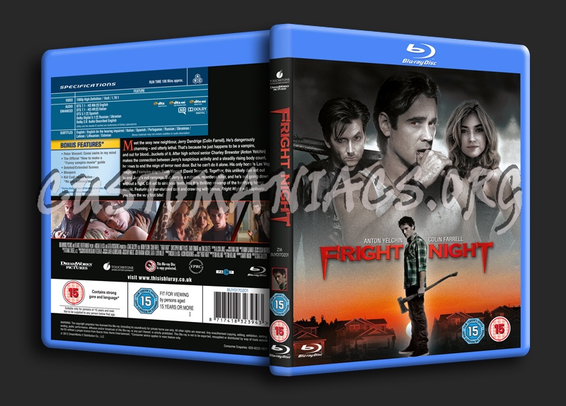 Fright Night blu-ray cover