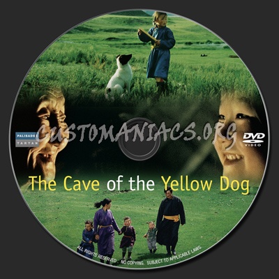 The Cave Of The Yellow Dog (2005) dvd label