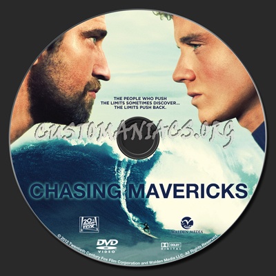 Chasing Mavericks dvd label