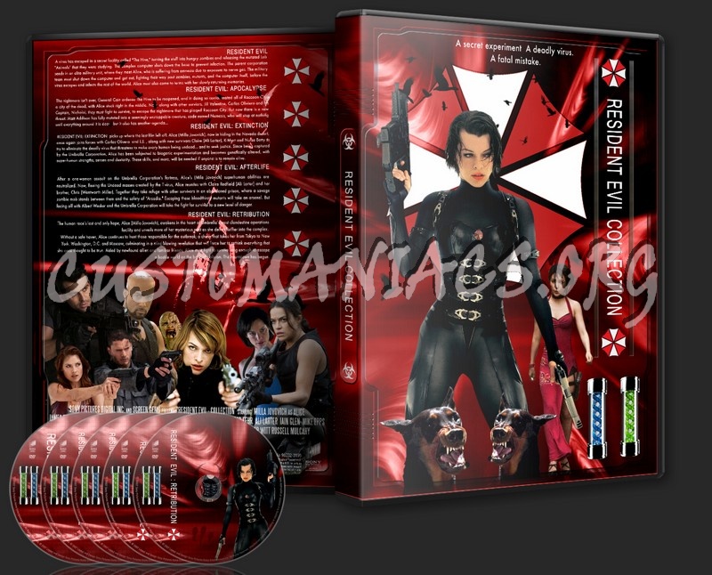 Resident Evil Collection dvd cover