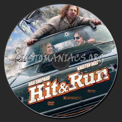 Hit And Run dvd label