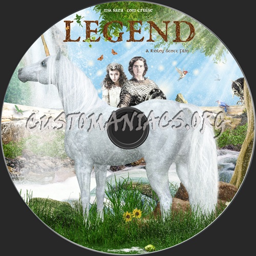 Legend blu-ray label