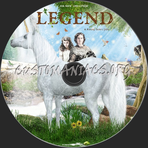 Legend blu-ray label