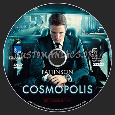 Cosmopolis dvd label