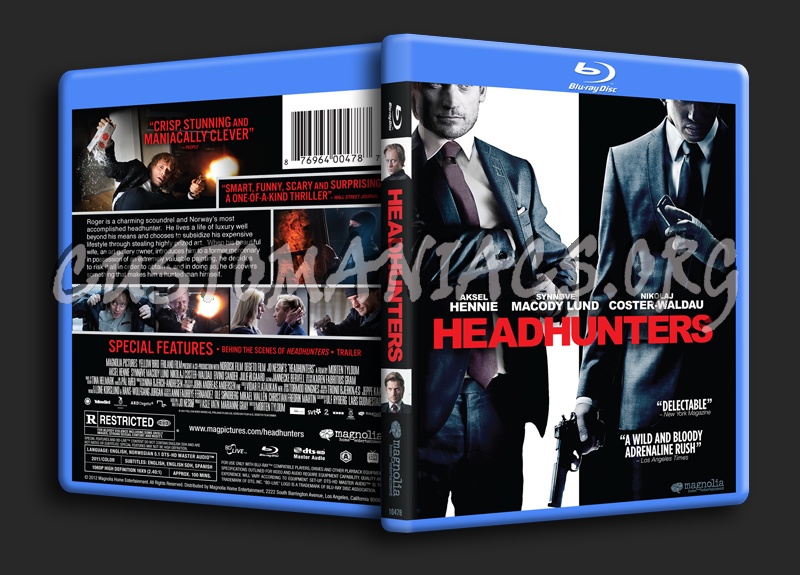 Headhunters blu-ray cover