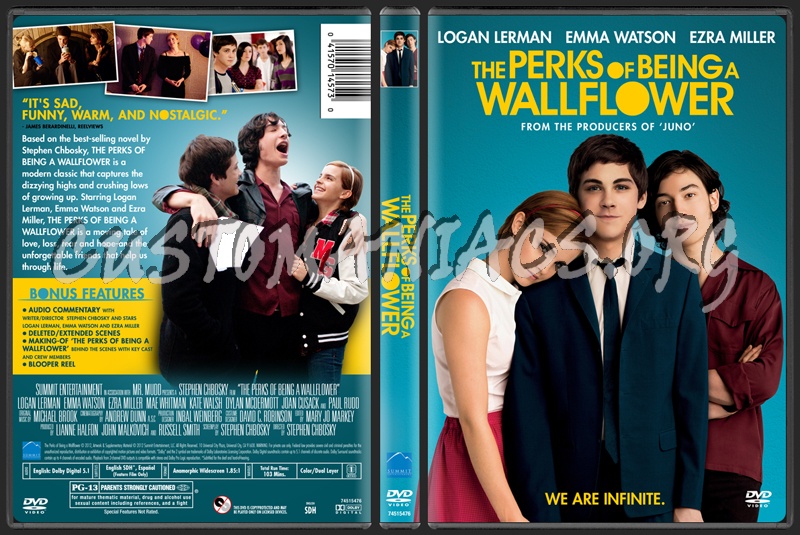 The Perks Of Being A Wallflower dvd cover