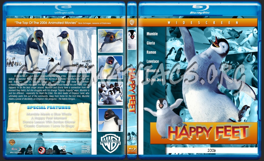 Happy Feet blu-ray cover