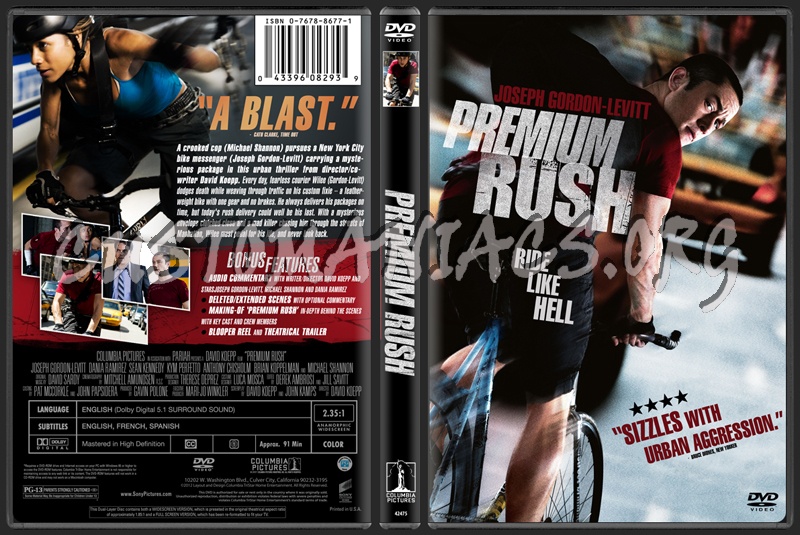 Premium Rush dvd cover