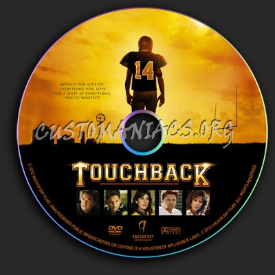 Touchback dvd label