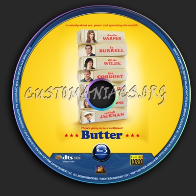 Butter blu-ray label
