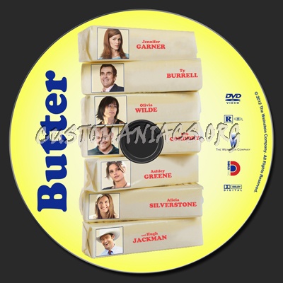 Butter dvd label